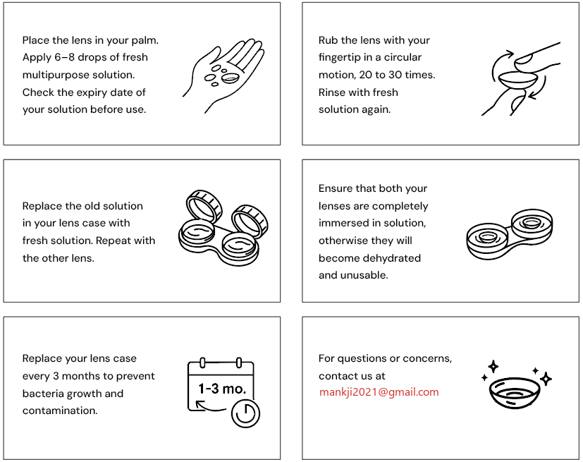 How to take out contact lenses
