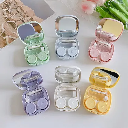 Candy Color Contact Lens Case Travel Kit | Accessory