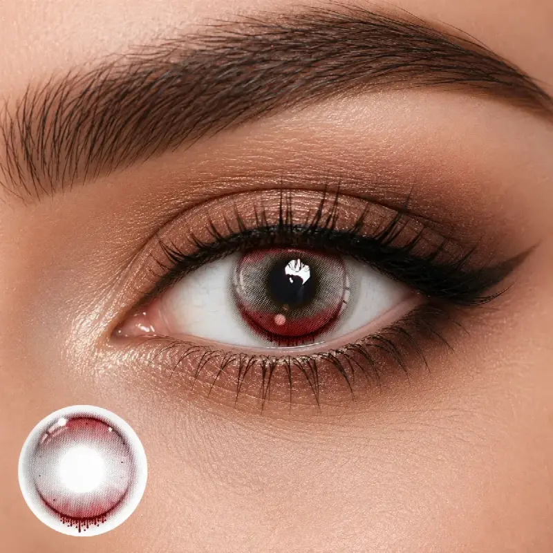 EyeLensy Crimson Frost | 1 Year