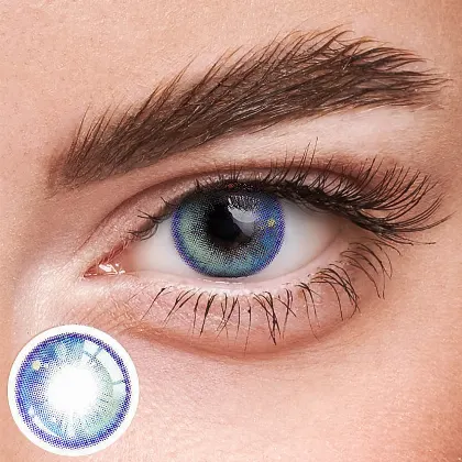 EyeLensy Crystal Blue  | 1 Year