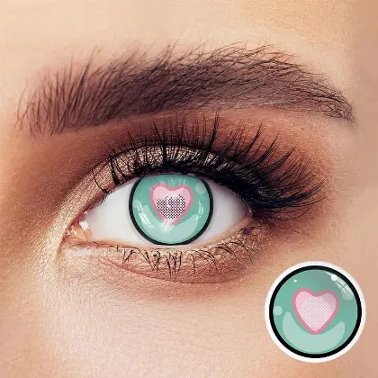 EyeLensy Puppet Love Green | 1 Year